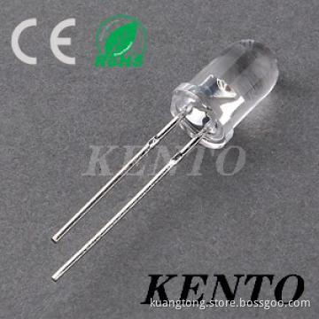 Water Clear Short legs Red Ultra bright Light emitting Diode
